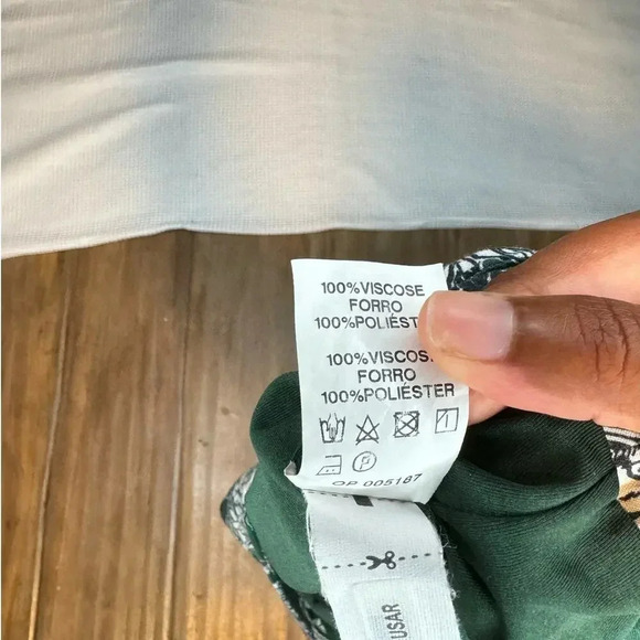 Marrfinno Womens Green Jungle Print Animal Print Jumpsuit SIZE M - Picture 3 of 8